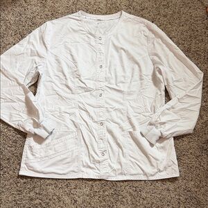 Cherokee White Women's Scrub Jacket